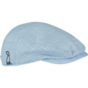 Chap Woven Cap - Blue Heathered-Little Sprout