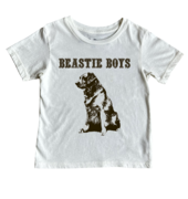 Beastie Boys Short Sleeve Tee - Vintage White-Little Sprout