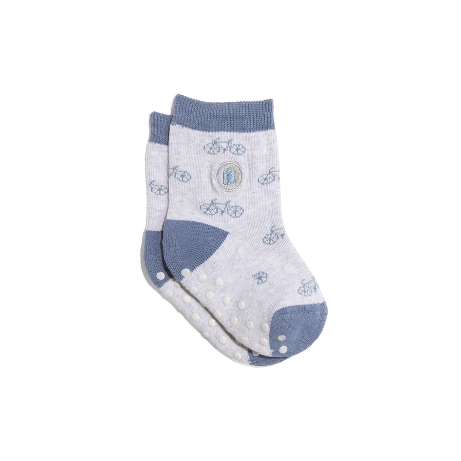 Kids Socks that Give Books-Bicycles 1-3Y-Little Sprout