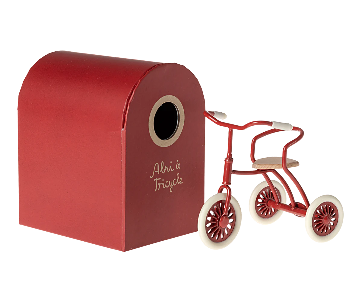 Abri a Tricycle, Mouse - Red-Little Sprout