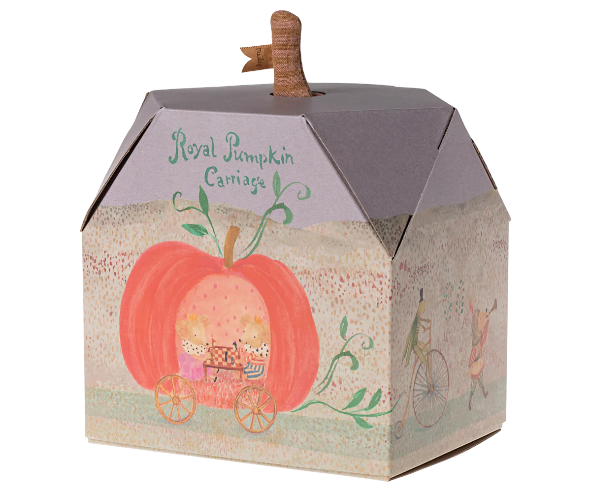 Pumpkin Carriage - Mouse-Little Sprout