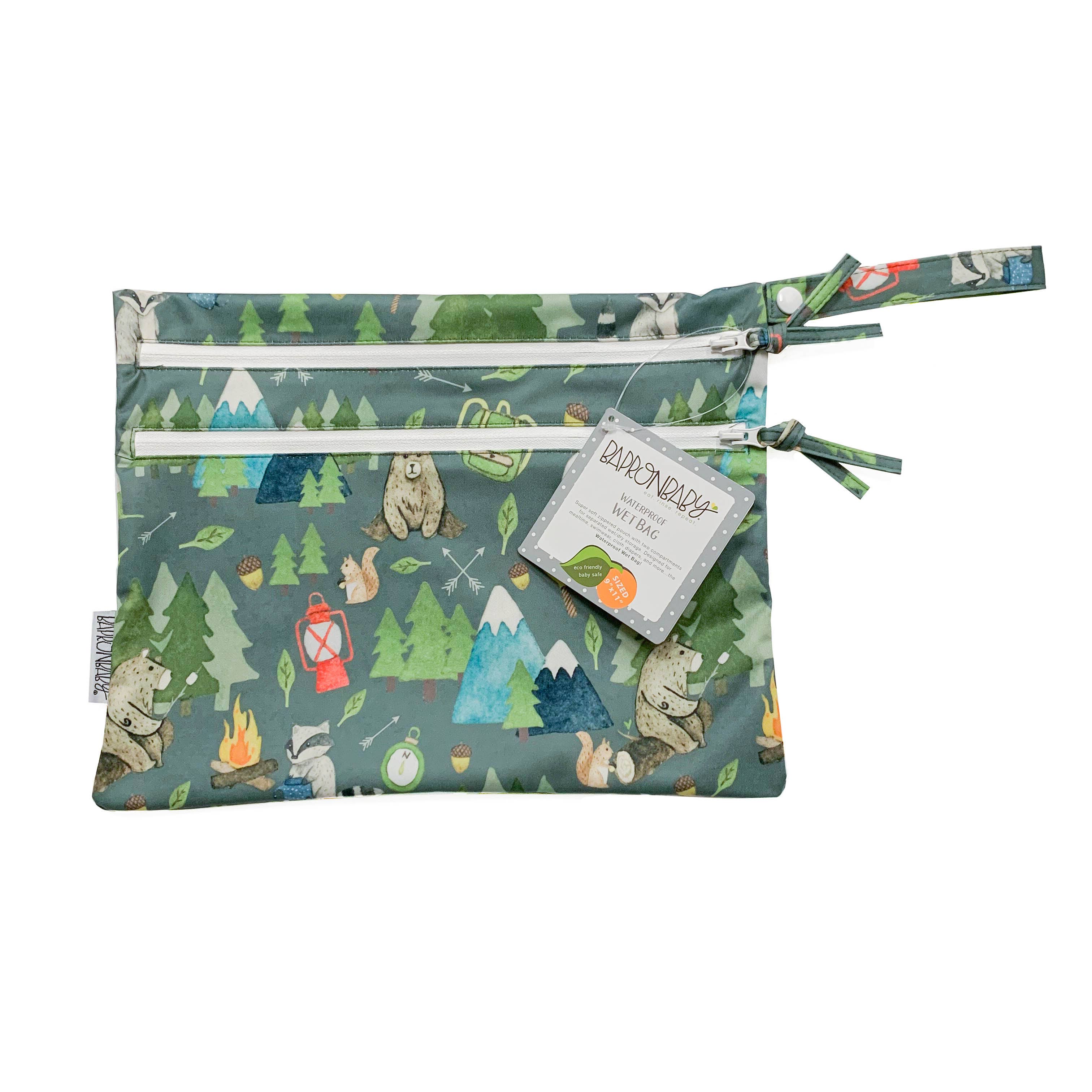 Camping Bears Waterproof Wet Bag