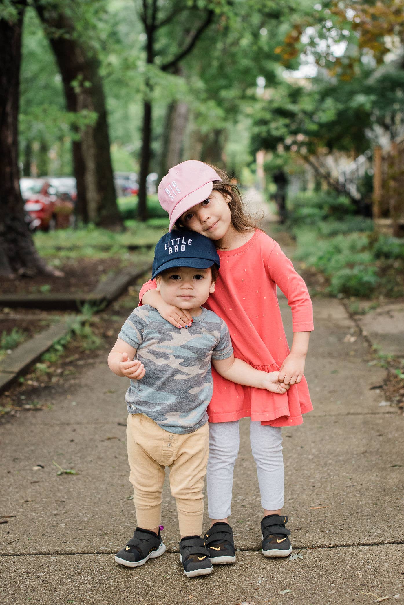 Navy Little Bro Hat: Toddler (1Y-4Y)-Little Sprout