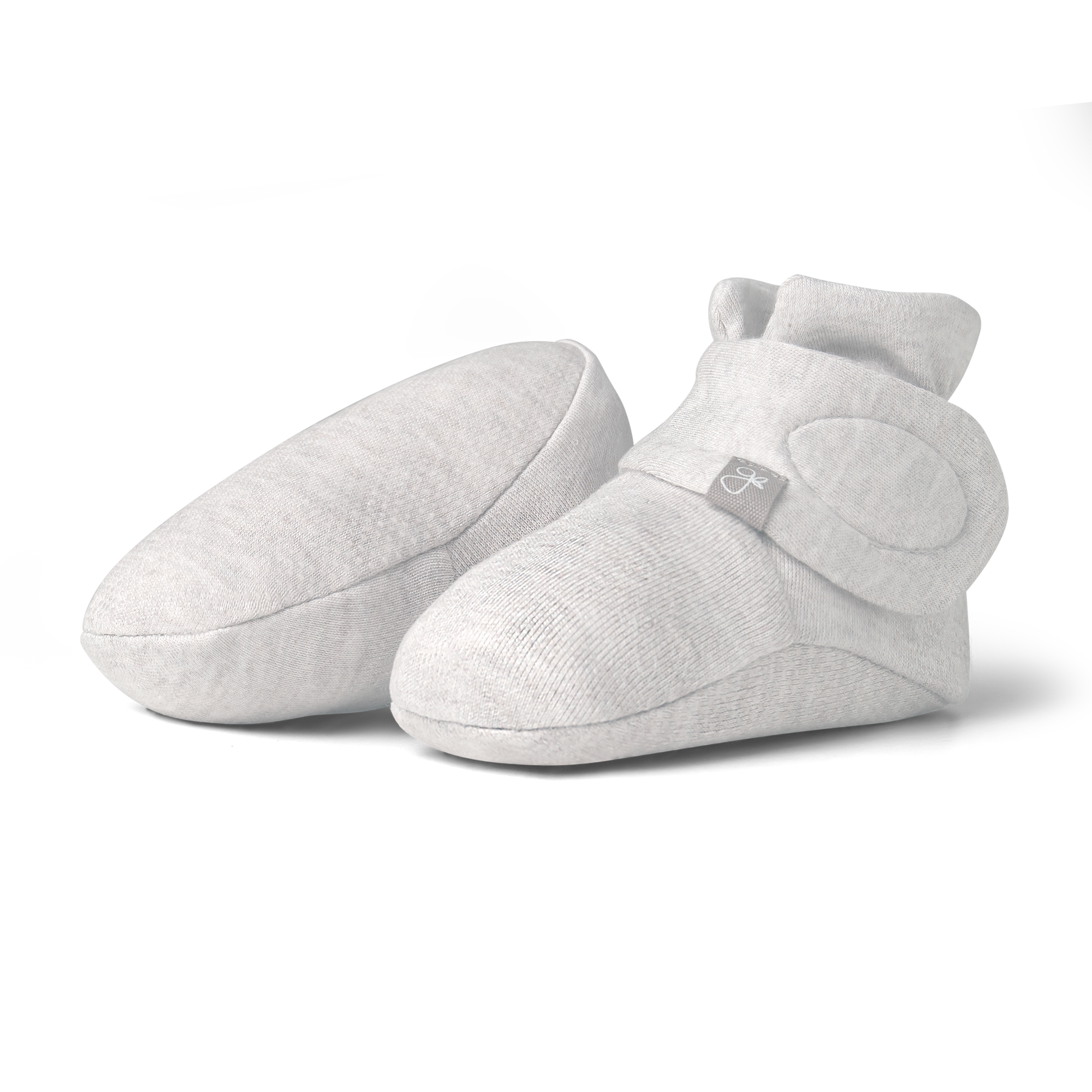 Viscose Bamboo + Organic Cotton Baby Boots - Storm Gray: 0-3M-Little Sprout