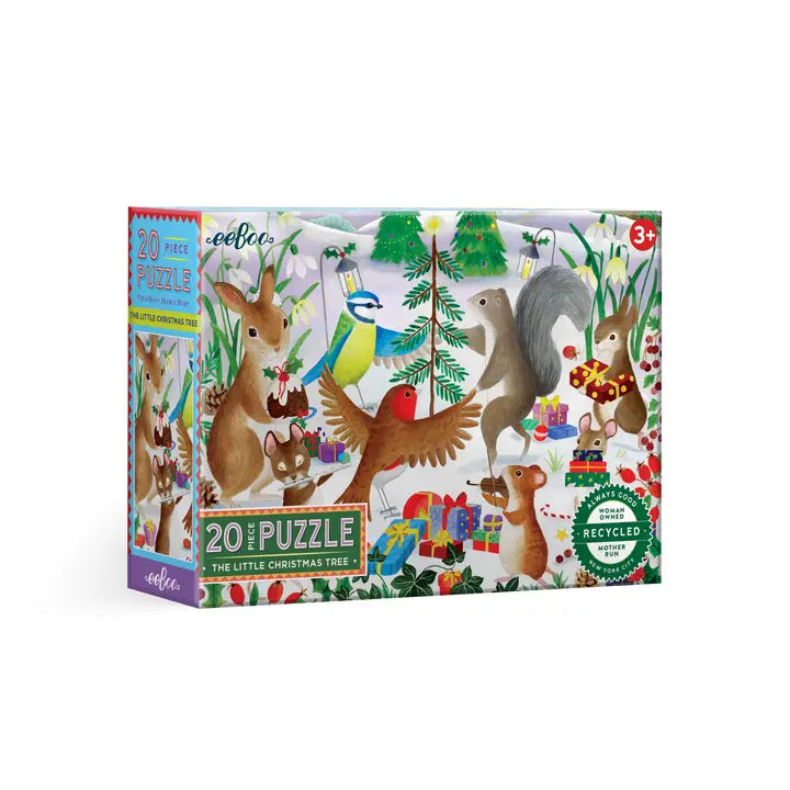 20 Piece Puzzle - The Little Christmas Tree-Little Sprout