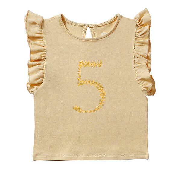 Tiny Victories Nature Birthday Tee Five - Little Sprout