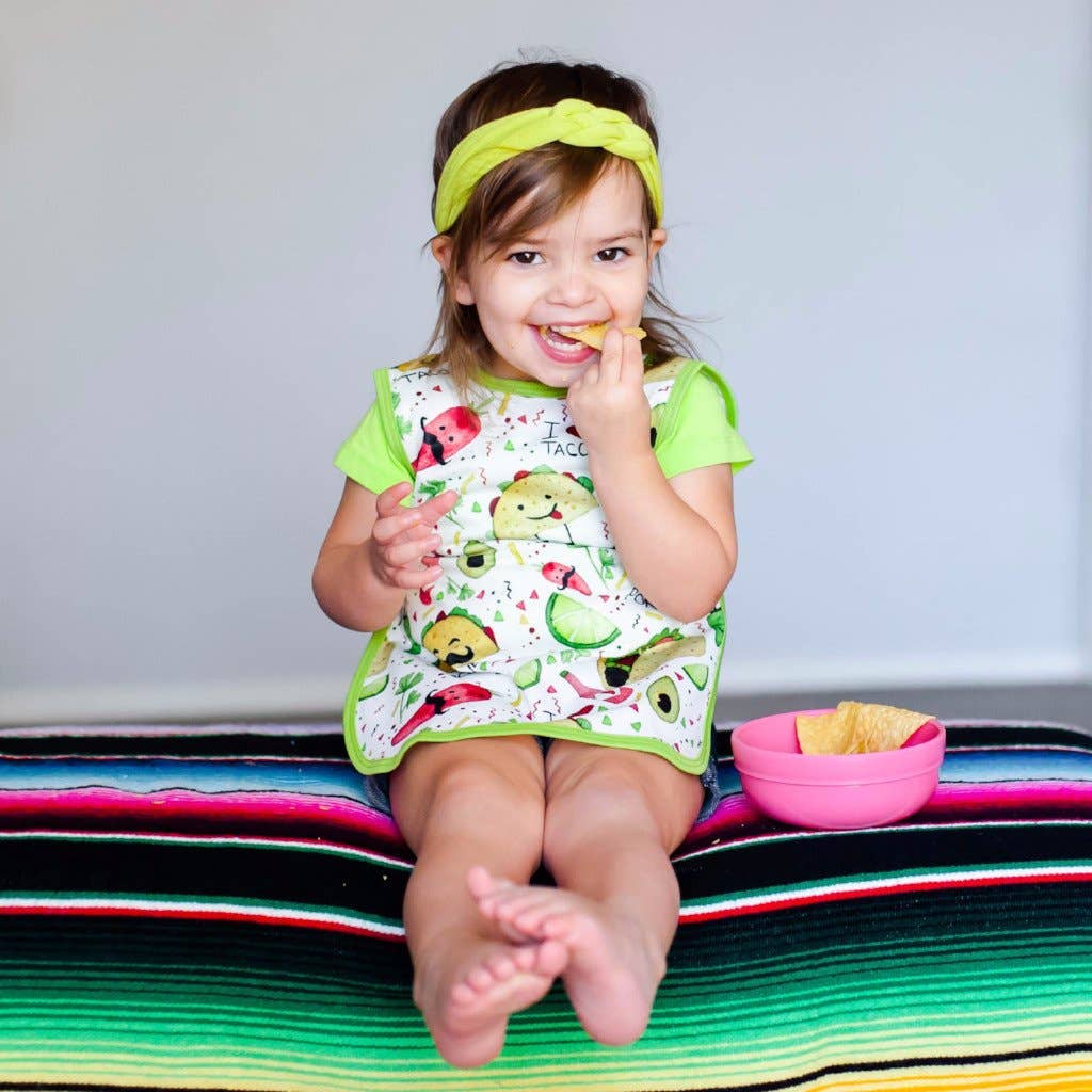 Taco Party Bapron: Toddler (6m-3T)-Little Sprout
