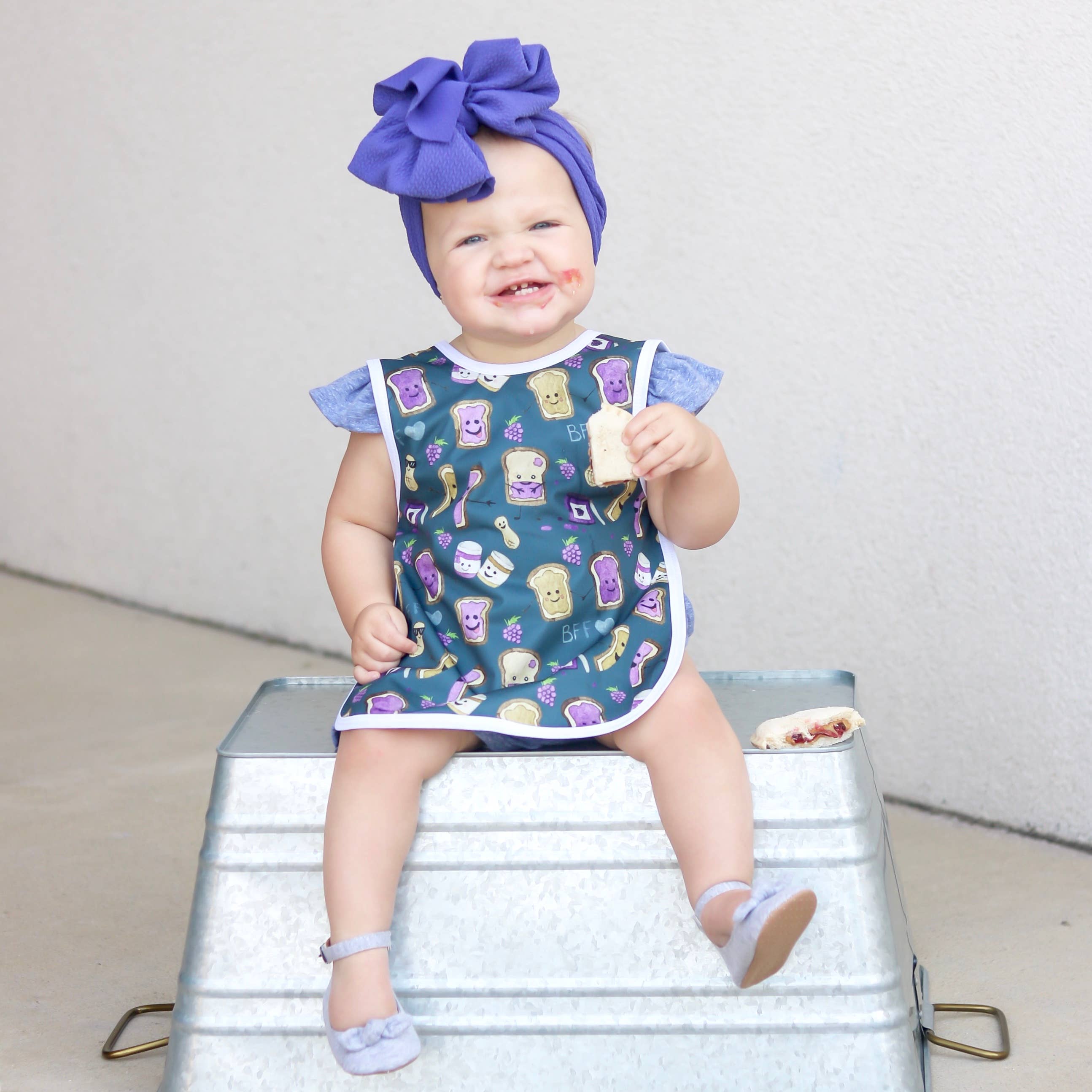 PBJ Pals Bapron: Toddler (6m-3T)