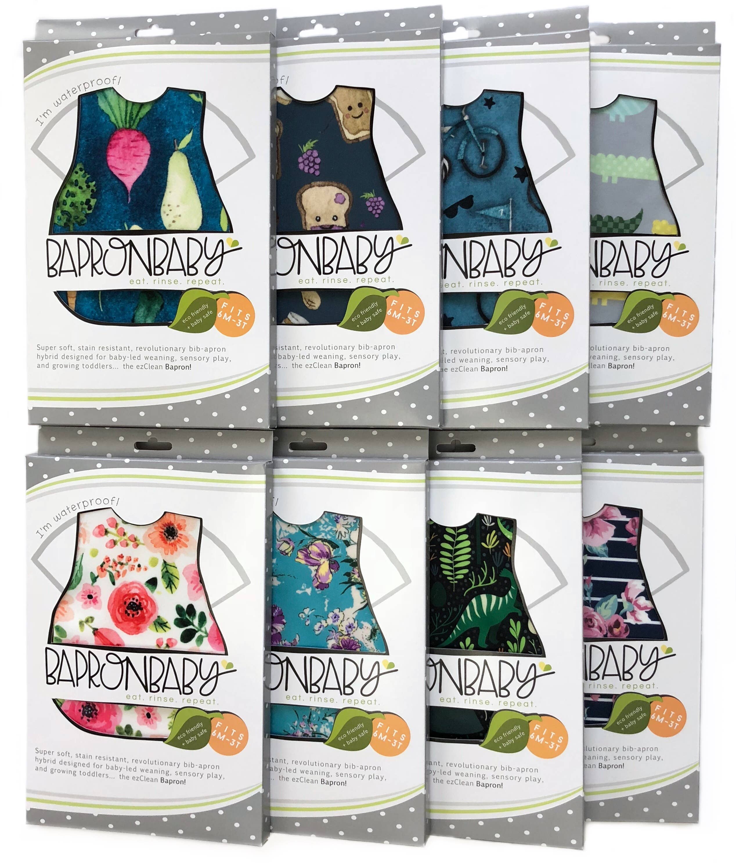 Camping Bears Bapron: Toddler (6m-3T)-Little Sprout