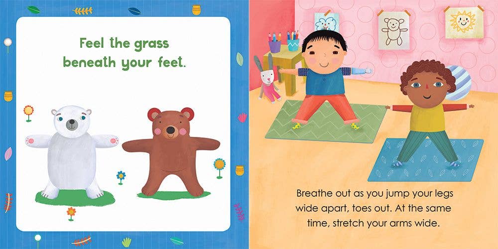 Yoga Tots: Brave Bear: Board Book-Little Sprout