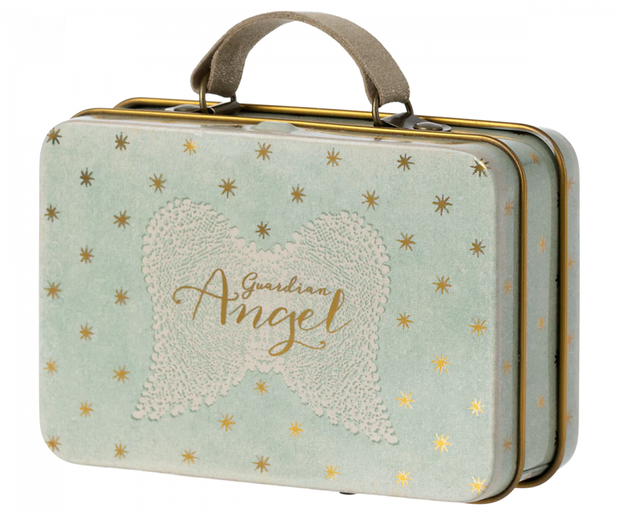 Angel Mouse In Suitcase - Little Sister-Little Sprout