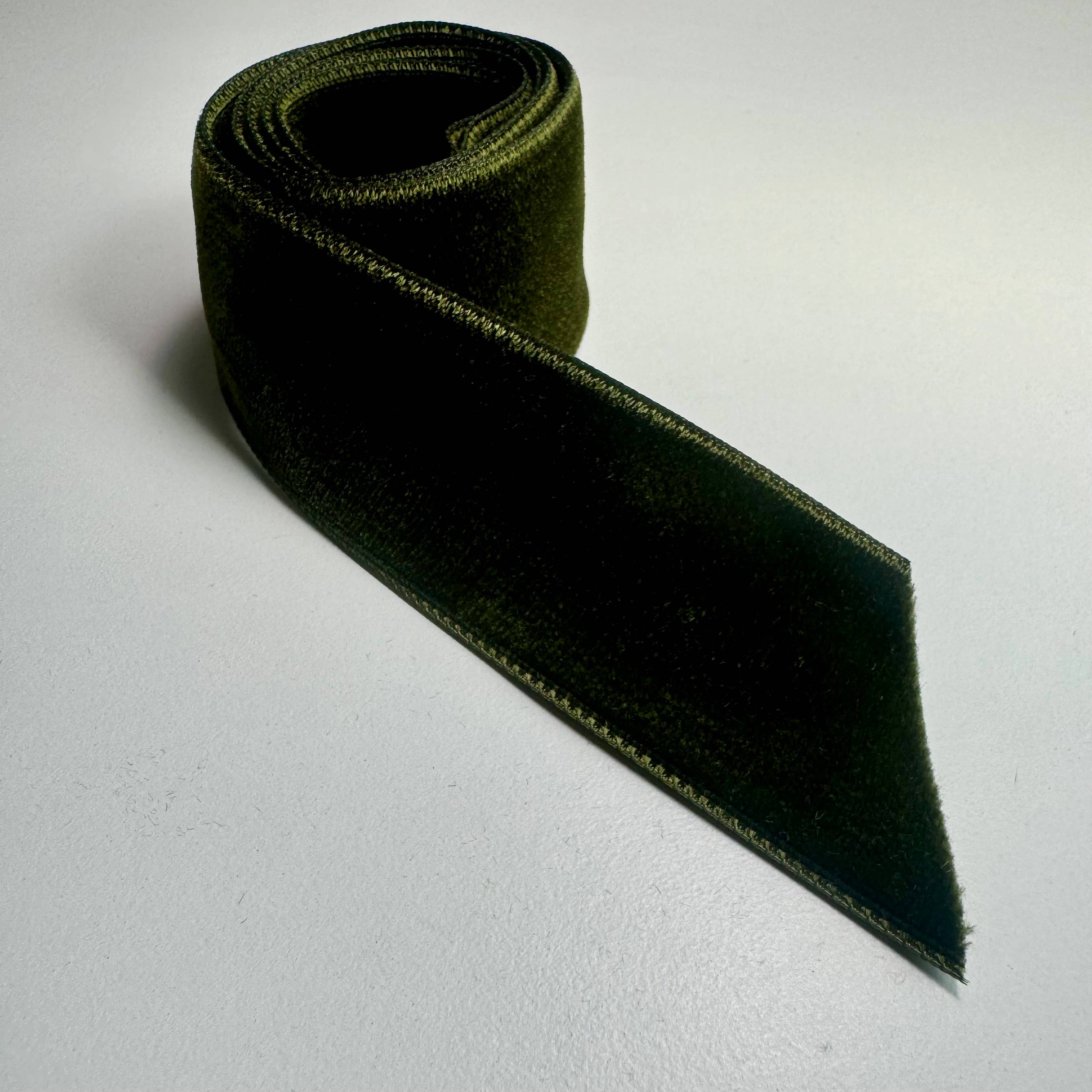 Velvet Hair Bows - Fall Vibes: Moss-Little Sprout