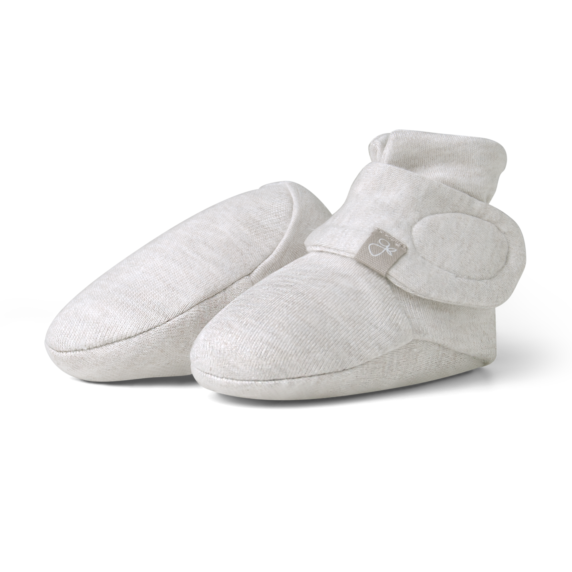 Viscose Bamboo + Organic Cotton Baby Boots - Storm Gray: 0-3M-Little Sprout