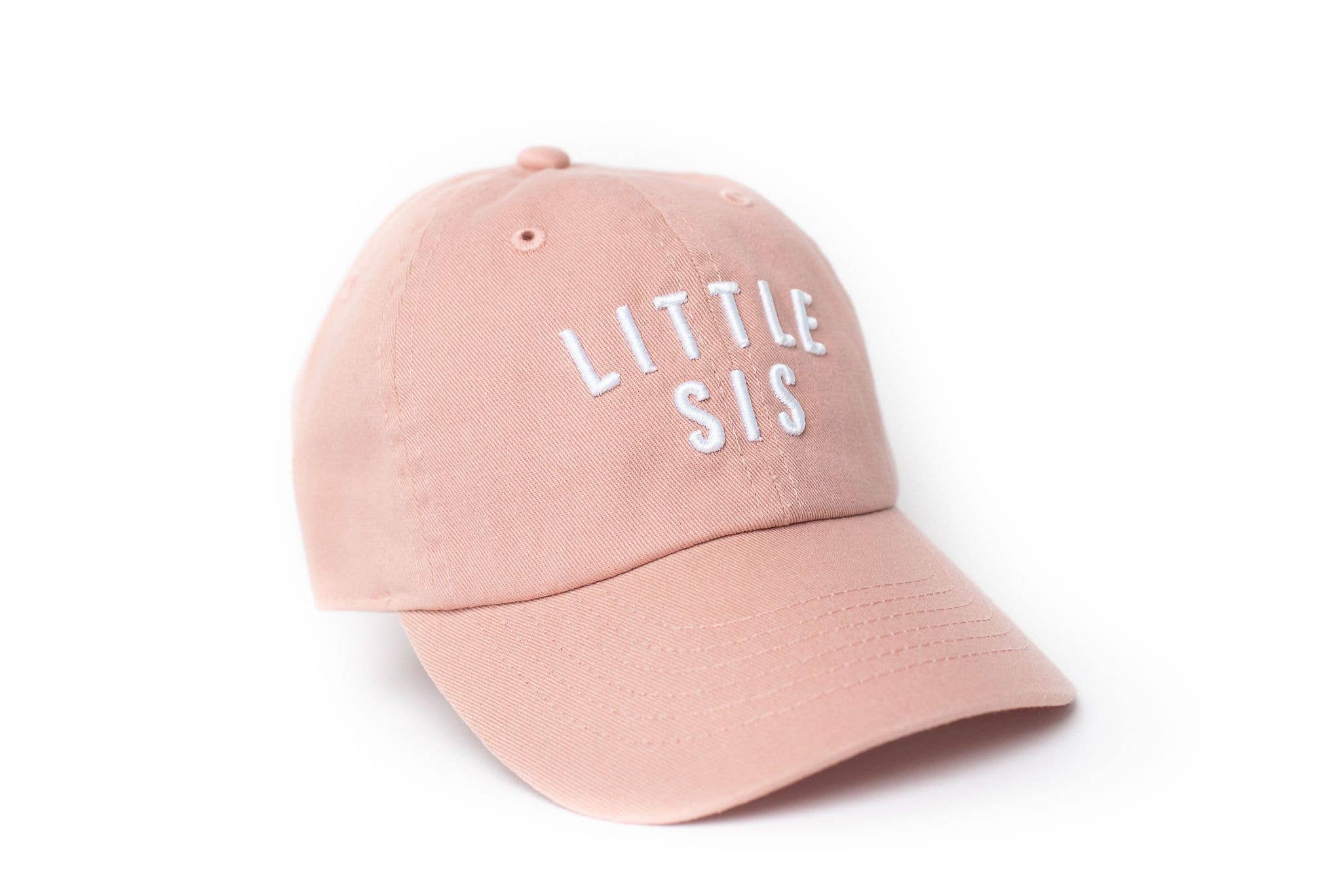 Dusty Rose Little Sis Hat: Toddler (1Y-4Y)-Little Sprout