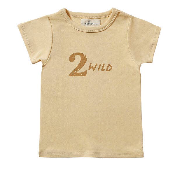 Tiny Victories Two Wild Birthday Tee - Little Sprout