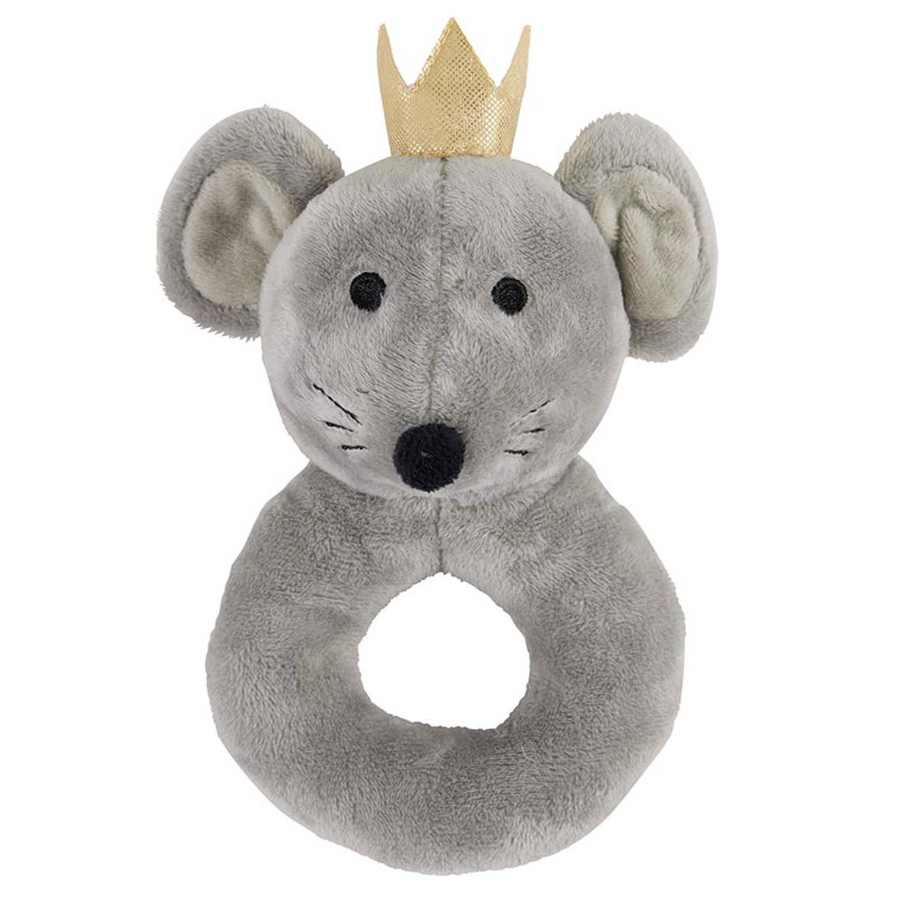 Swaddles with Plush Rattle - Mouse King