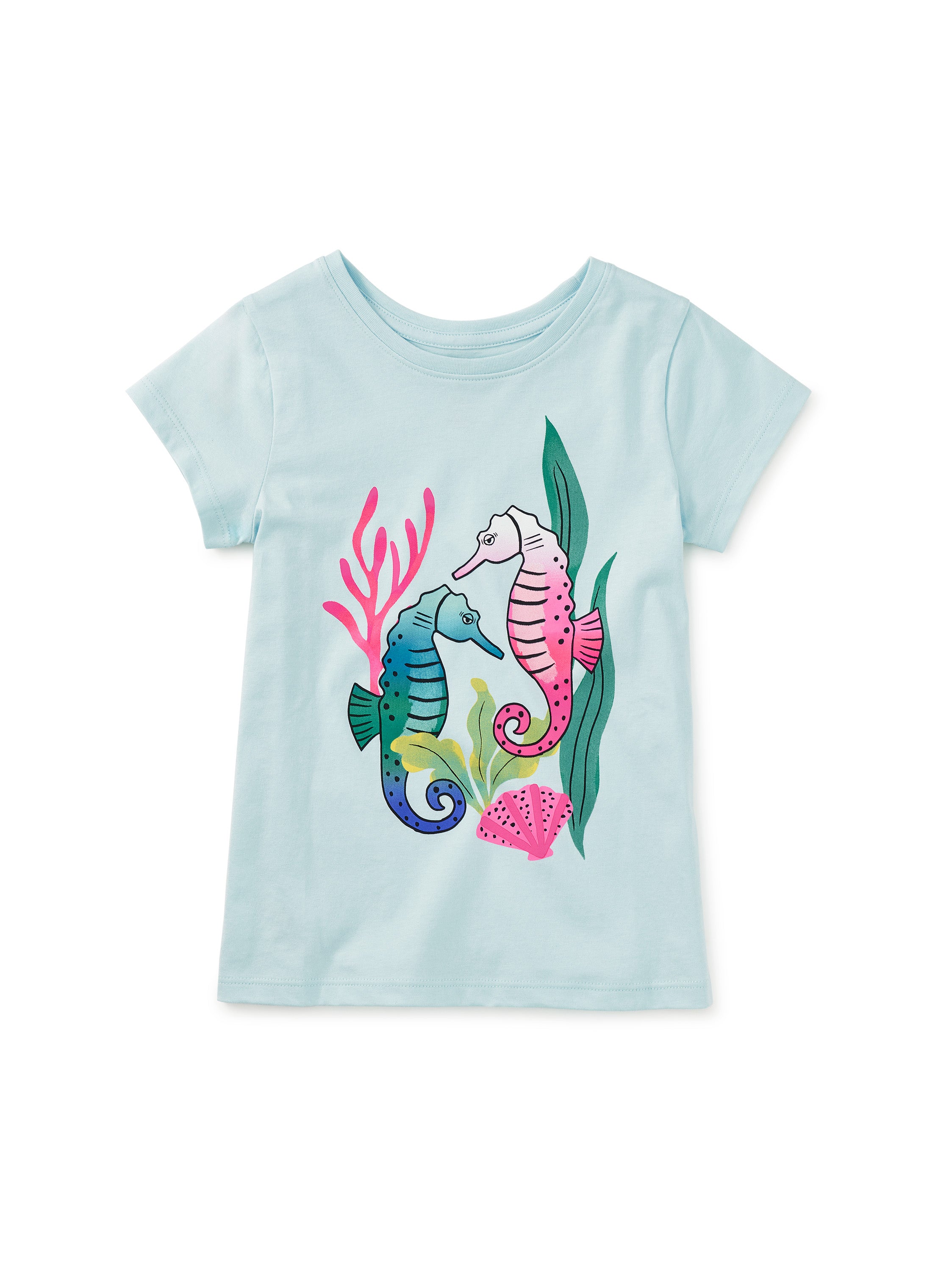 Tea Collection Seahorse Serenade Graphic Tee Little Sprout