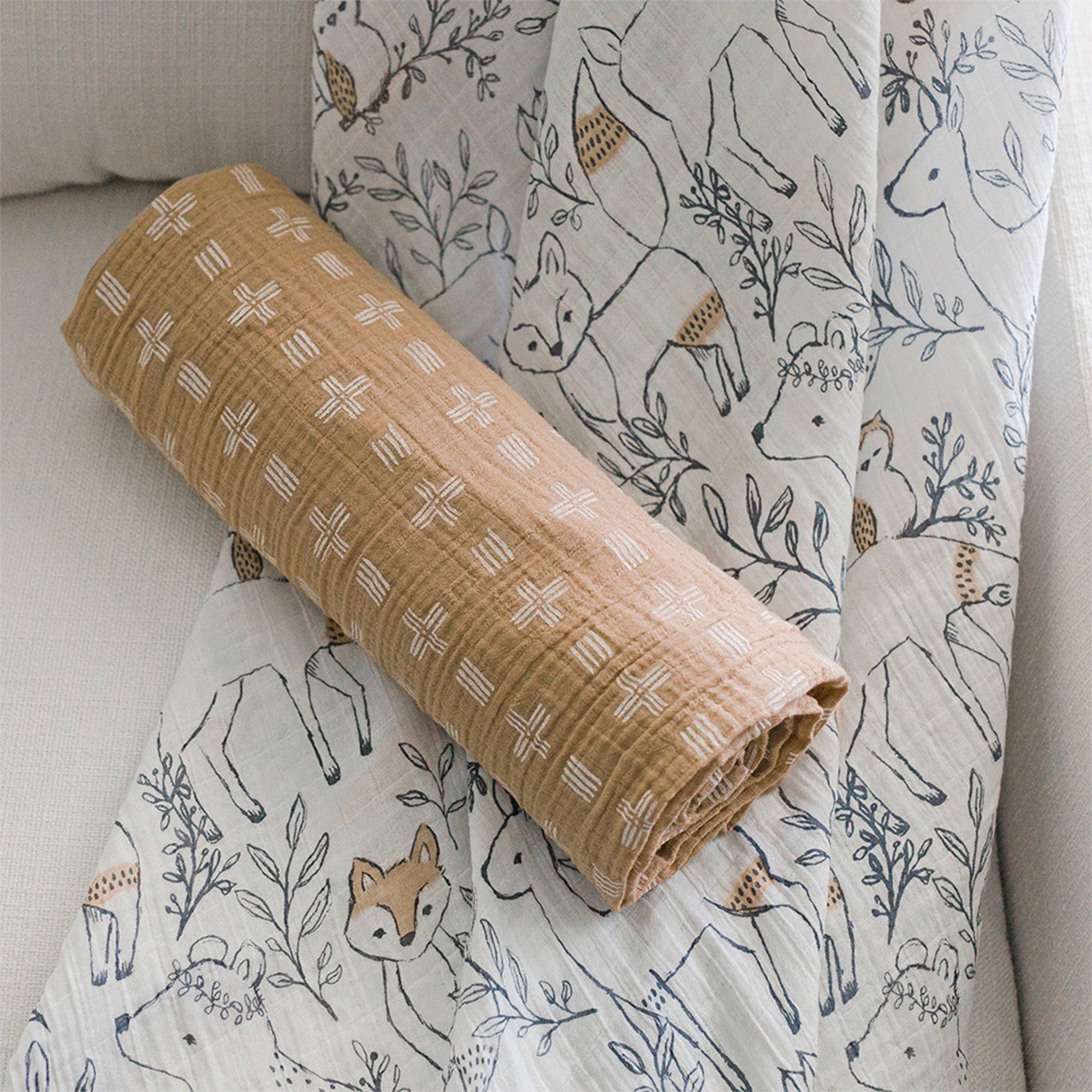 Ezra 2-Pc. Swaddle Wraps
