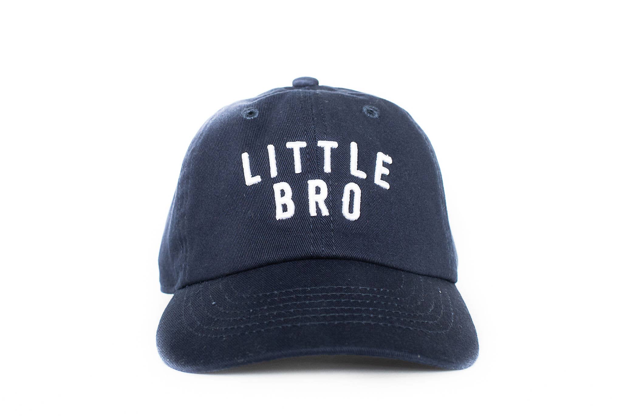 Navy Little Bro Hat: Toddler (1Y-4Y)-Little Sprout