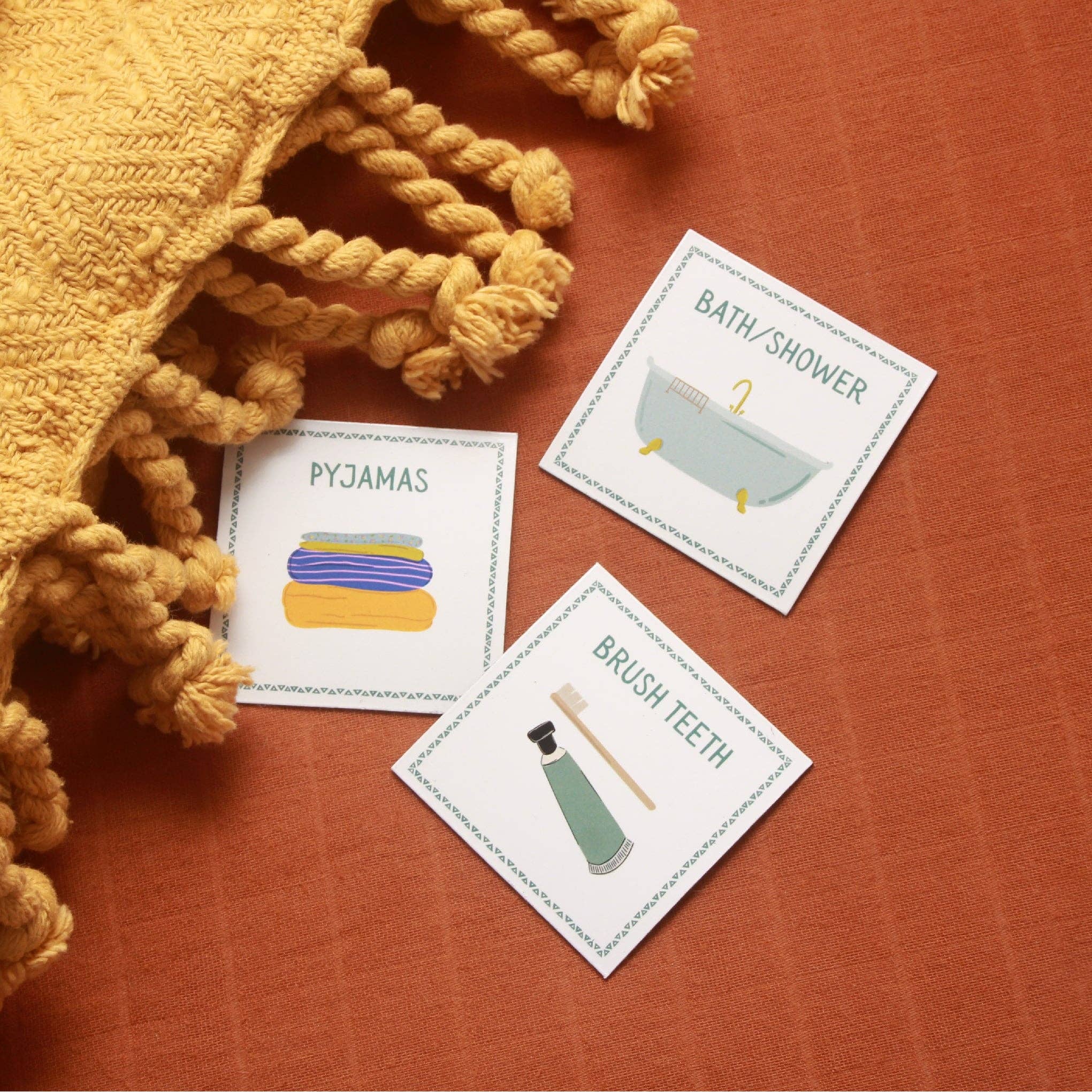 20 Magnetic Routine Cards-Little Sprout