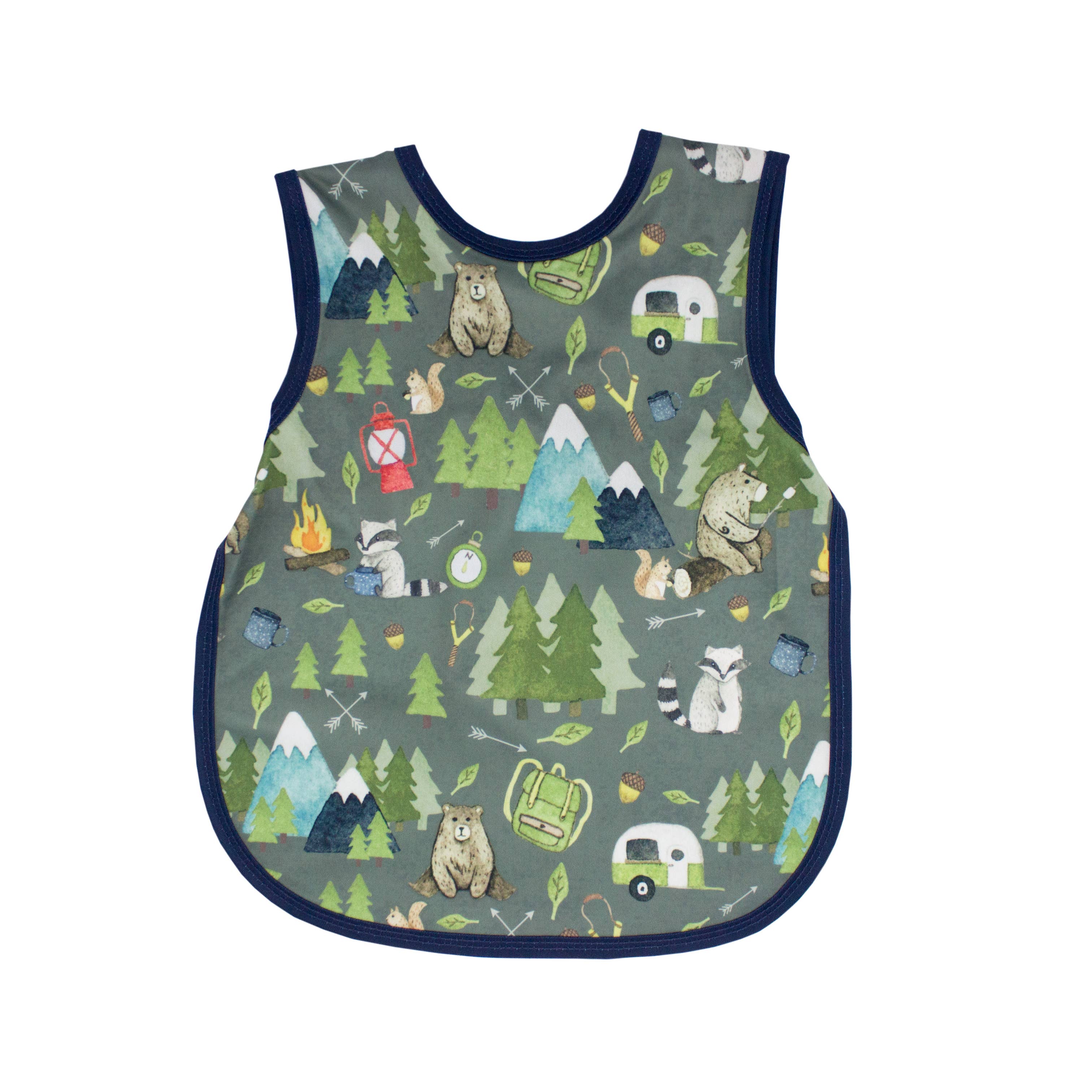 Camping Bears Bapron: Toddler (6m-3T)-Little Sprout