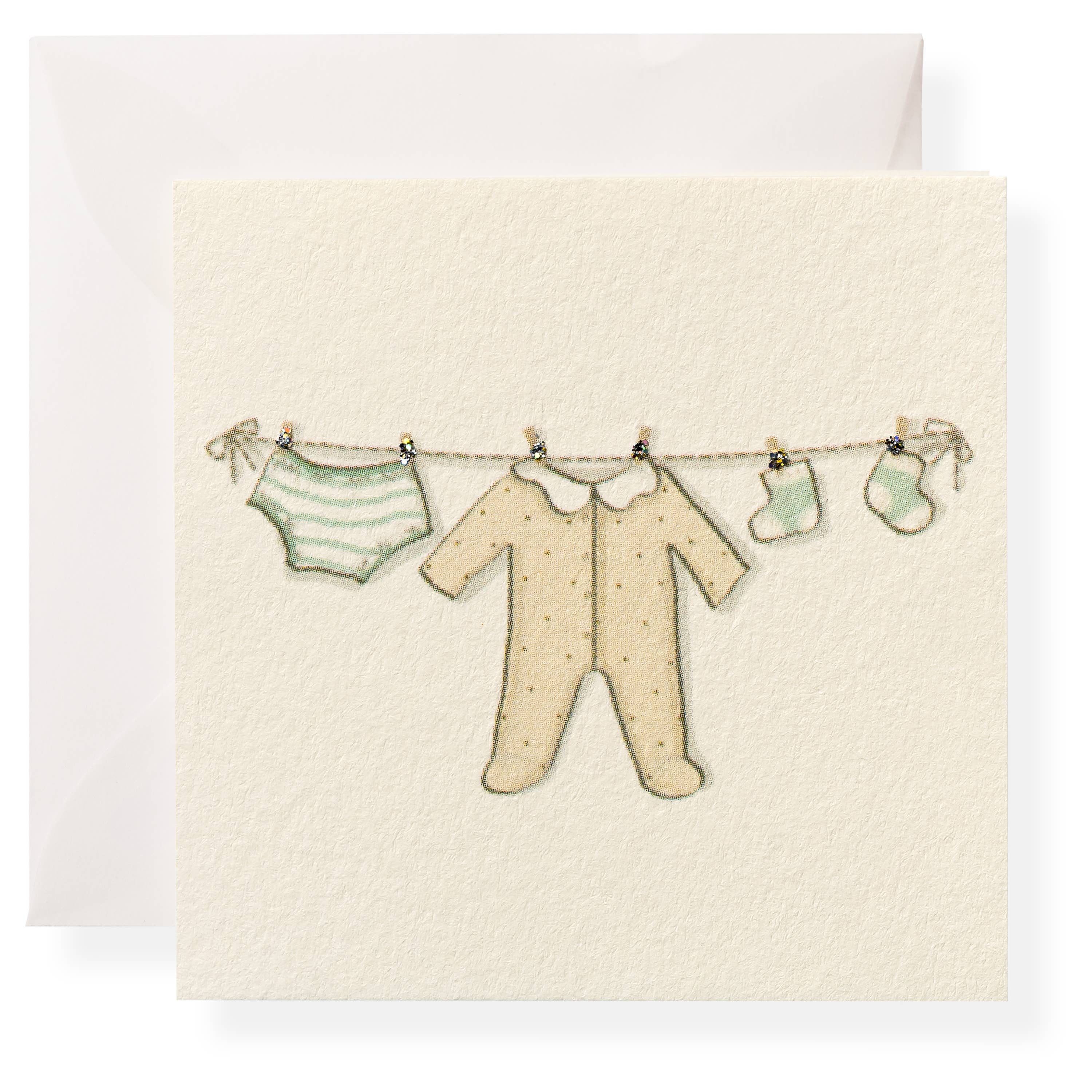 Clothesline Individual Gift Enclosure-Little Sprout