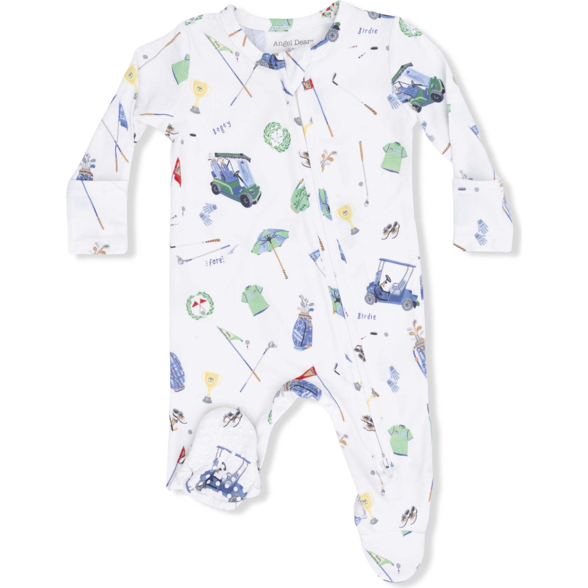 Angel Dear Golf Things 2 Way Zipper Footie Little Sprout
