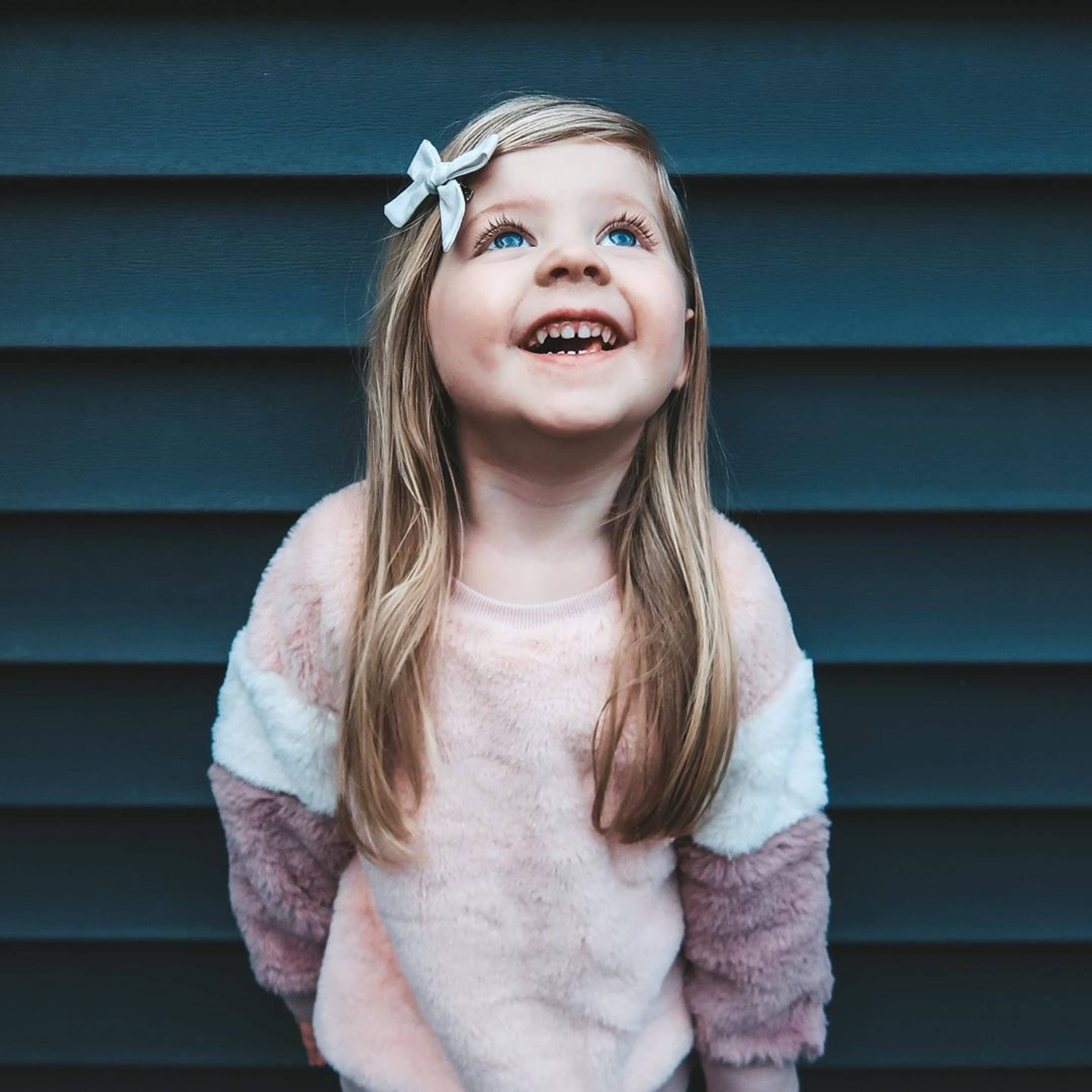Blush Pink Hand Tied Pigtail Bows: 1 Bow on Headband-Little Sprout