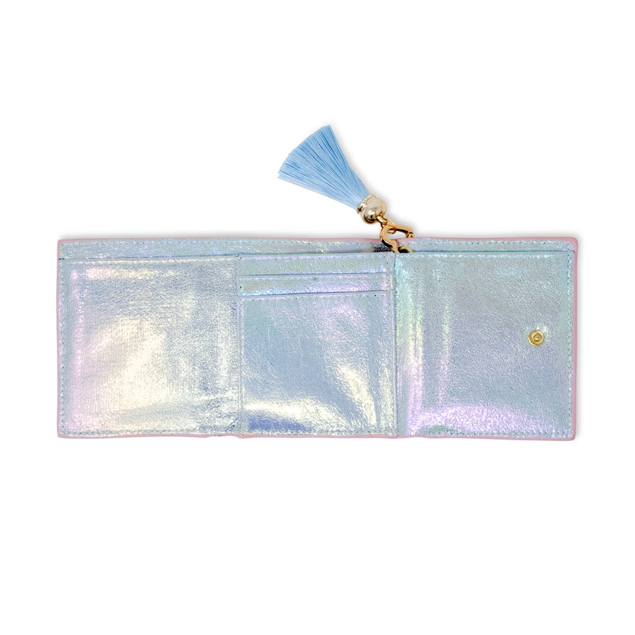 Seashell Treasure Coin Purse for Kids - Blue-Little Sprout