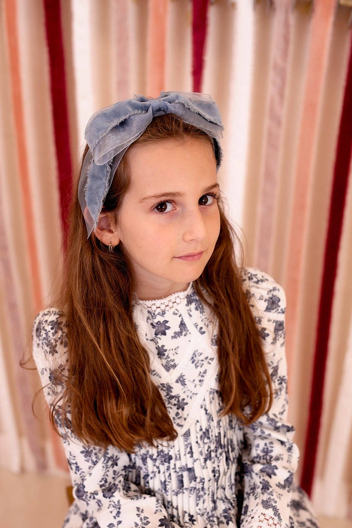 Primrose Bow Headband - Mushroom Taupe (Handmade in the USA!): Mushroom Taupe-Little Sprout