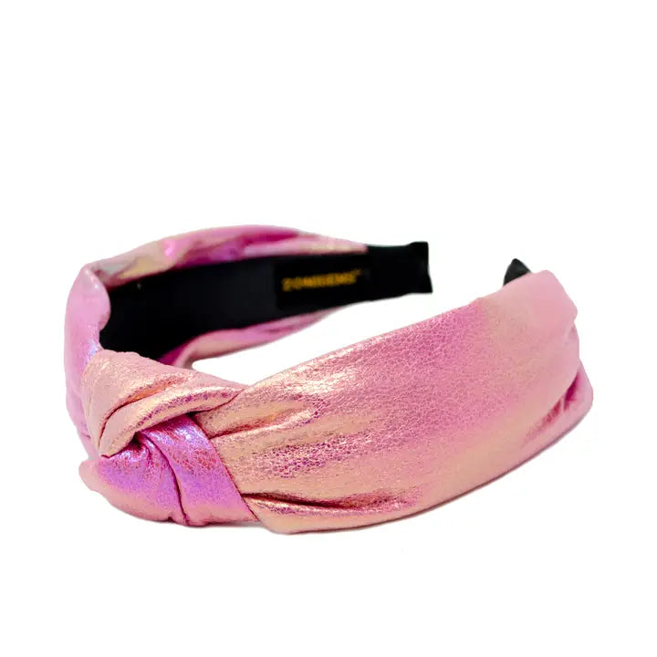 Shiny Rainbow Knot Headband-Little Sprout