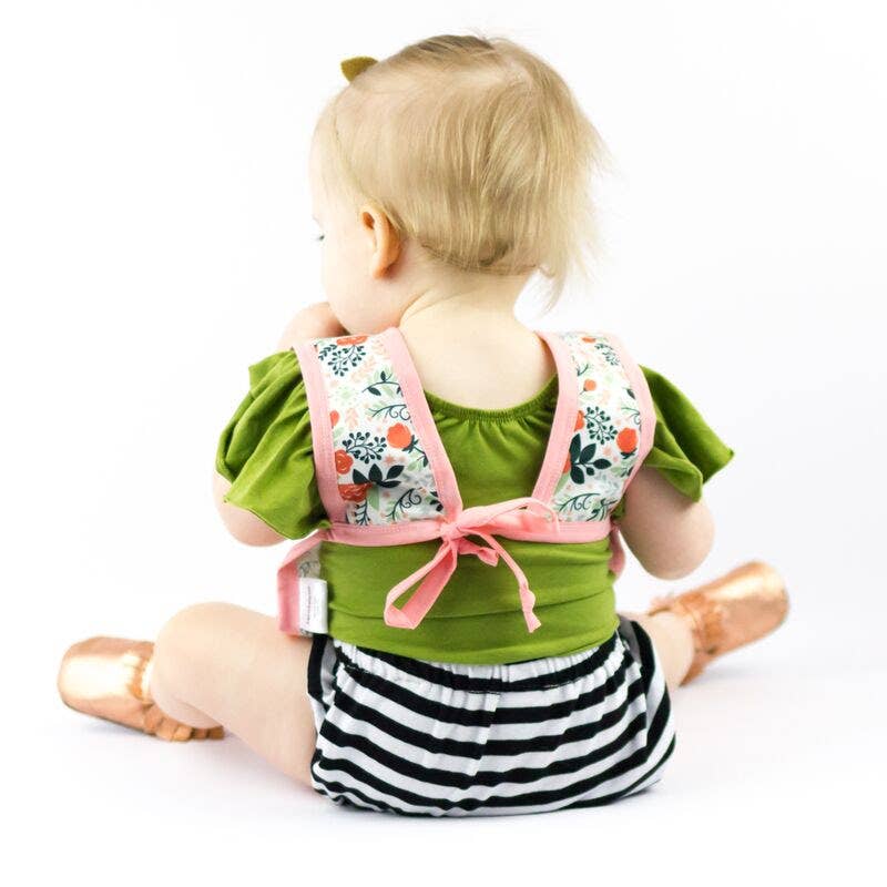 Vintage Rose Bapron: Toddler (6m-3T)