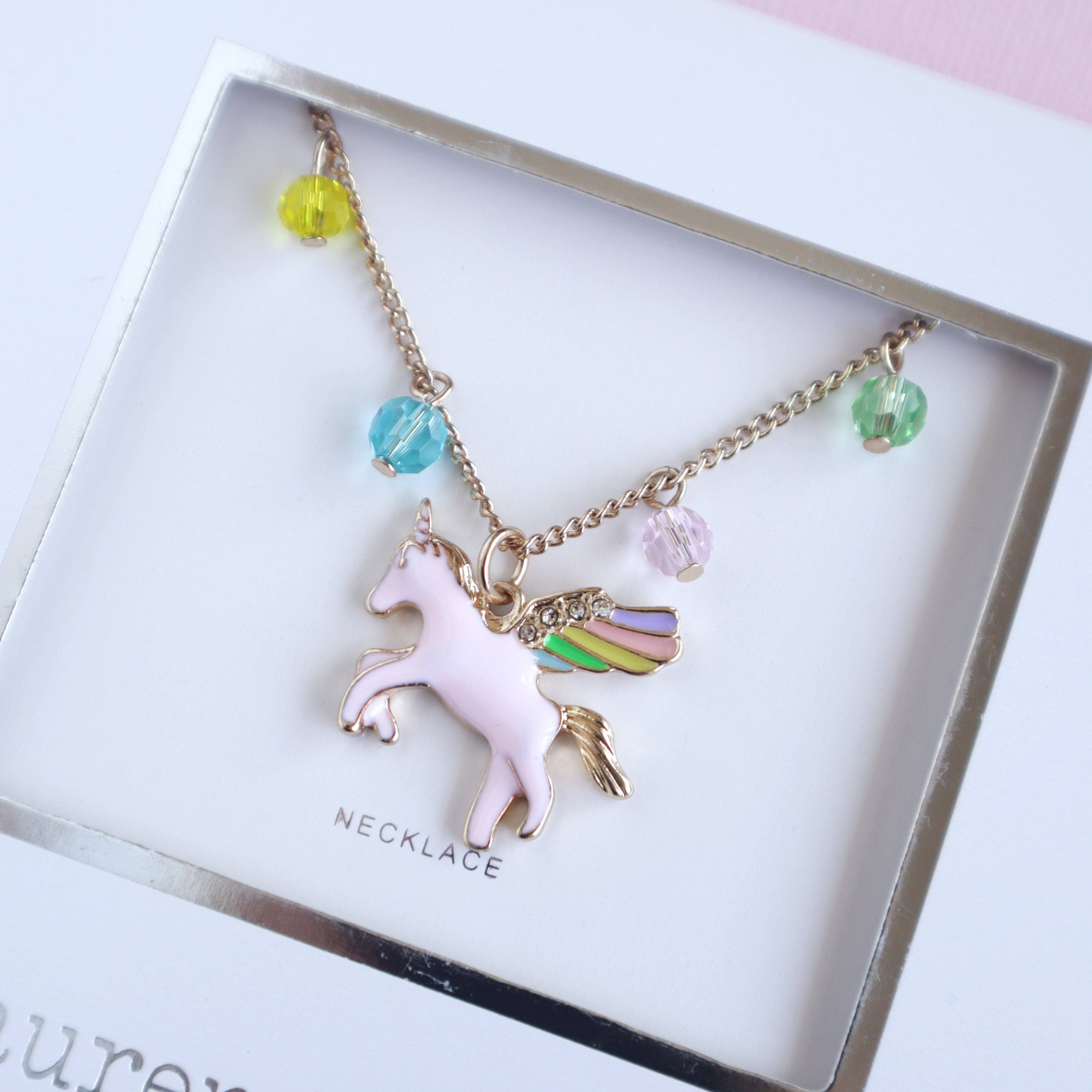 Celestial Unicorn Necklace-Little Sprout