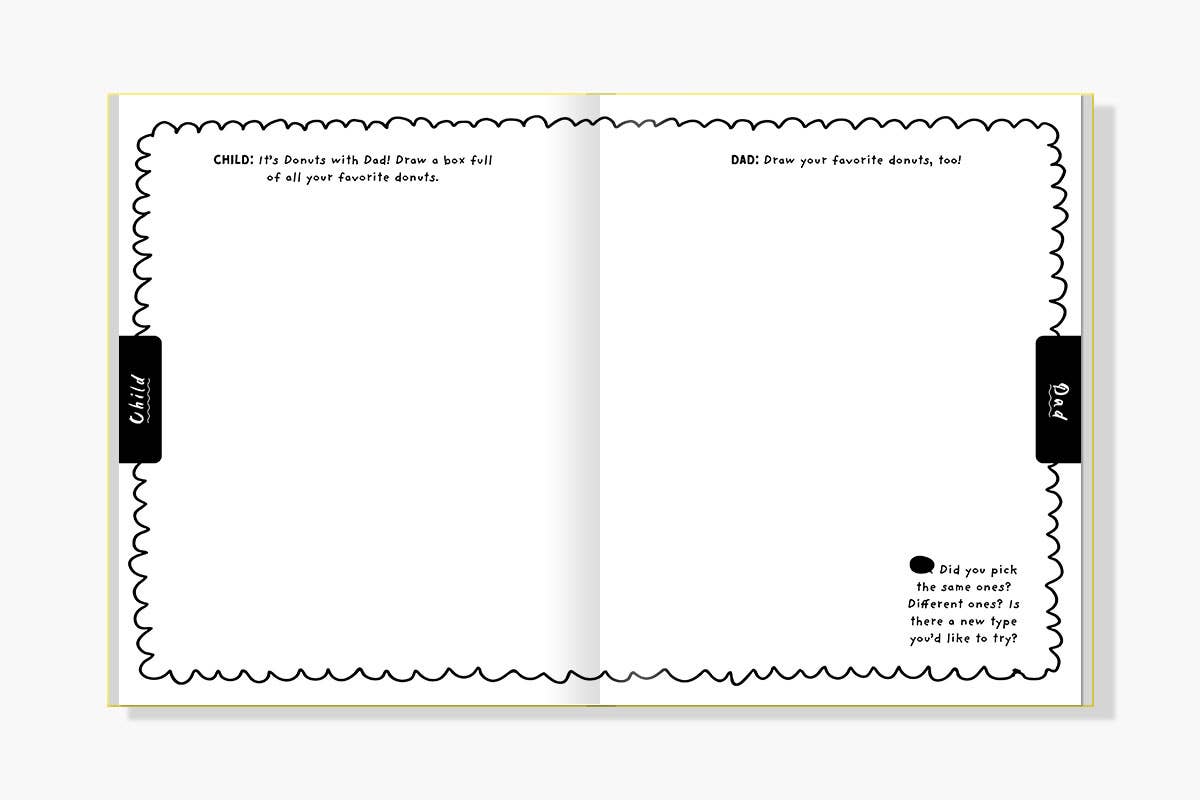 Draw With Dad! (Kids Doodle Coloring Book)-Little Sprout