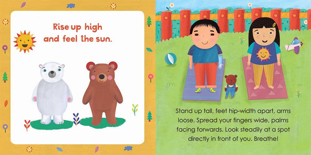 Yoga Tots: Brave Bear: Board Book-Little Sprout