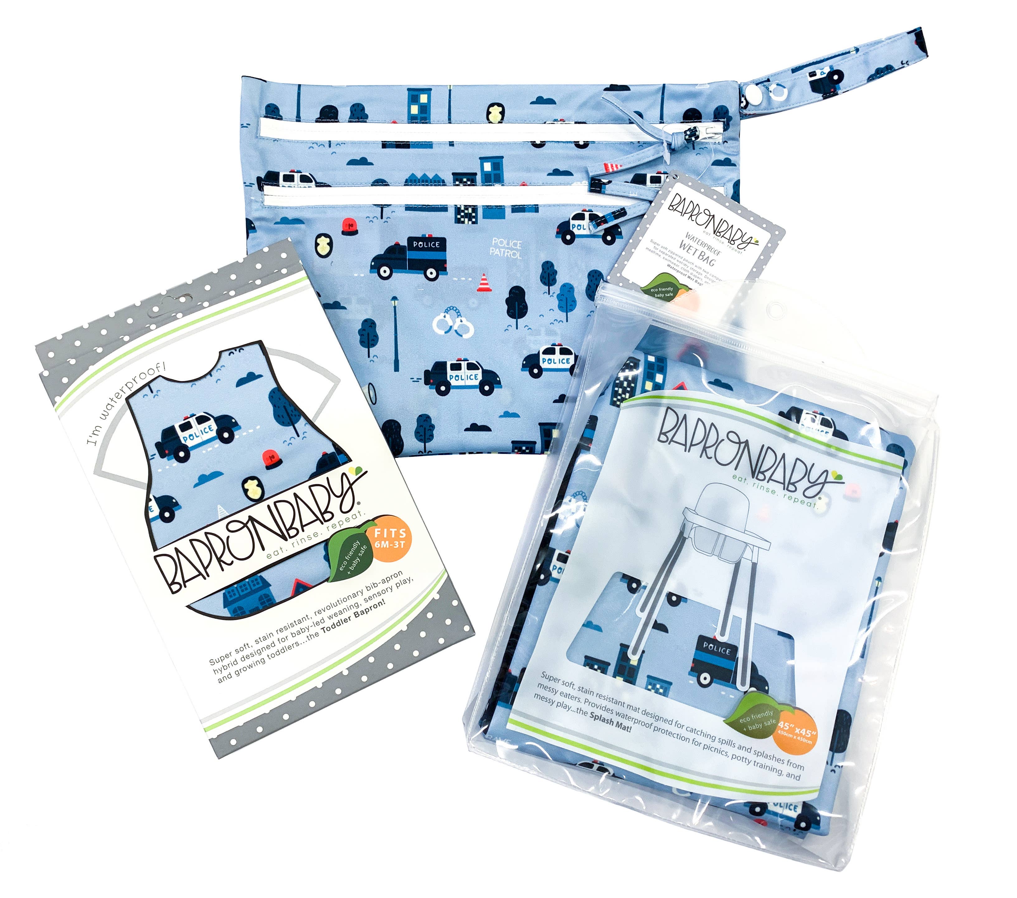 Be Brave Police Patrol Waterproof Wet Bag