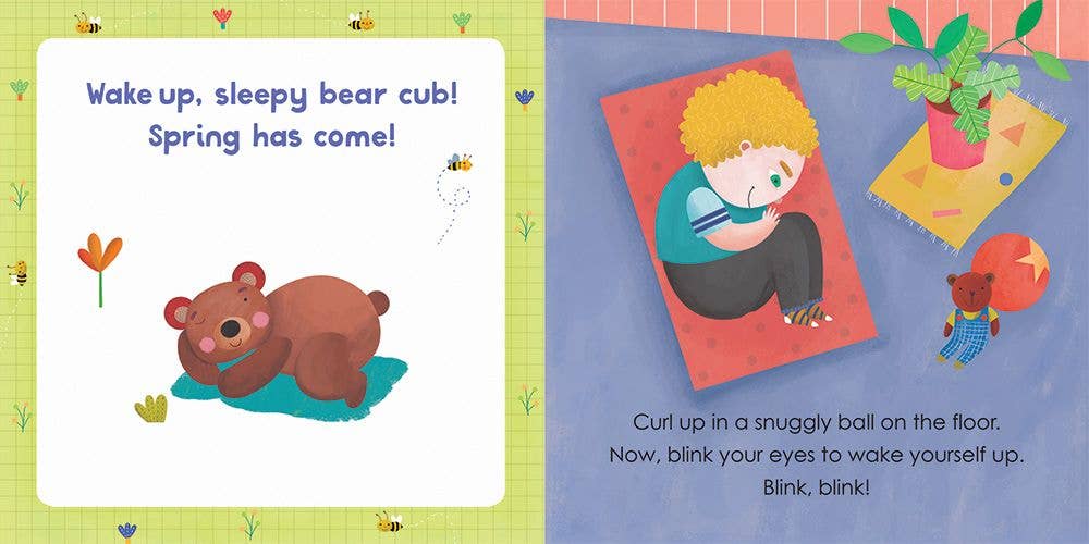 Yoga Tots: Brave Bear: Board Book-Little Sprout