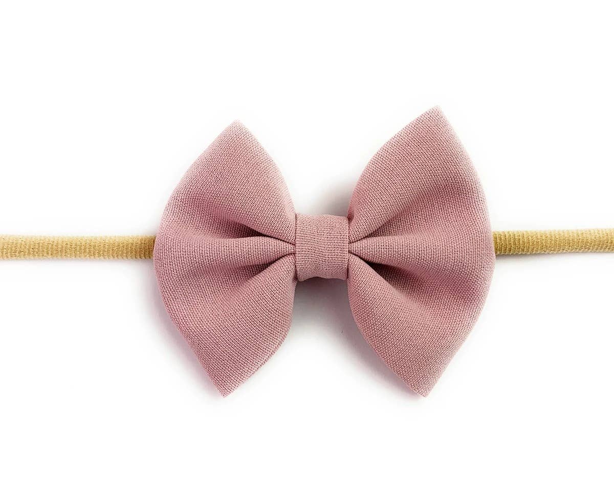 Infant Headband - Fanny Hair Bow Headband for Babies: Black-Little Sprout