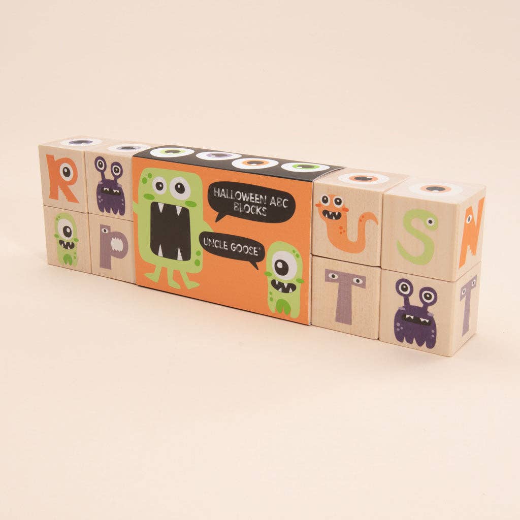 Uncle Goose Happy Halloween ABC Blocks