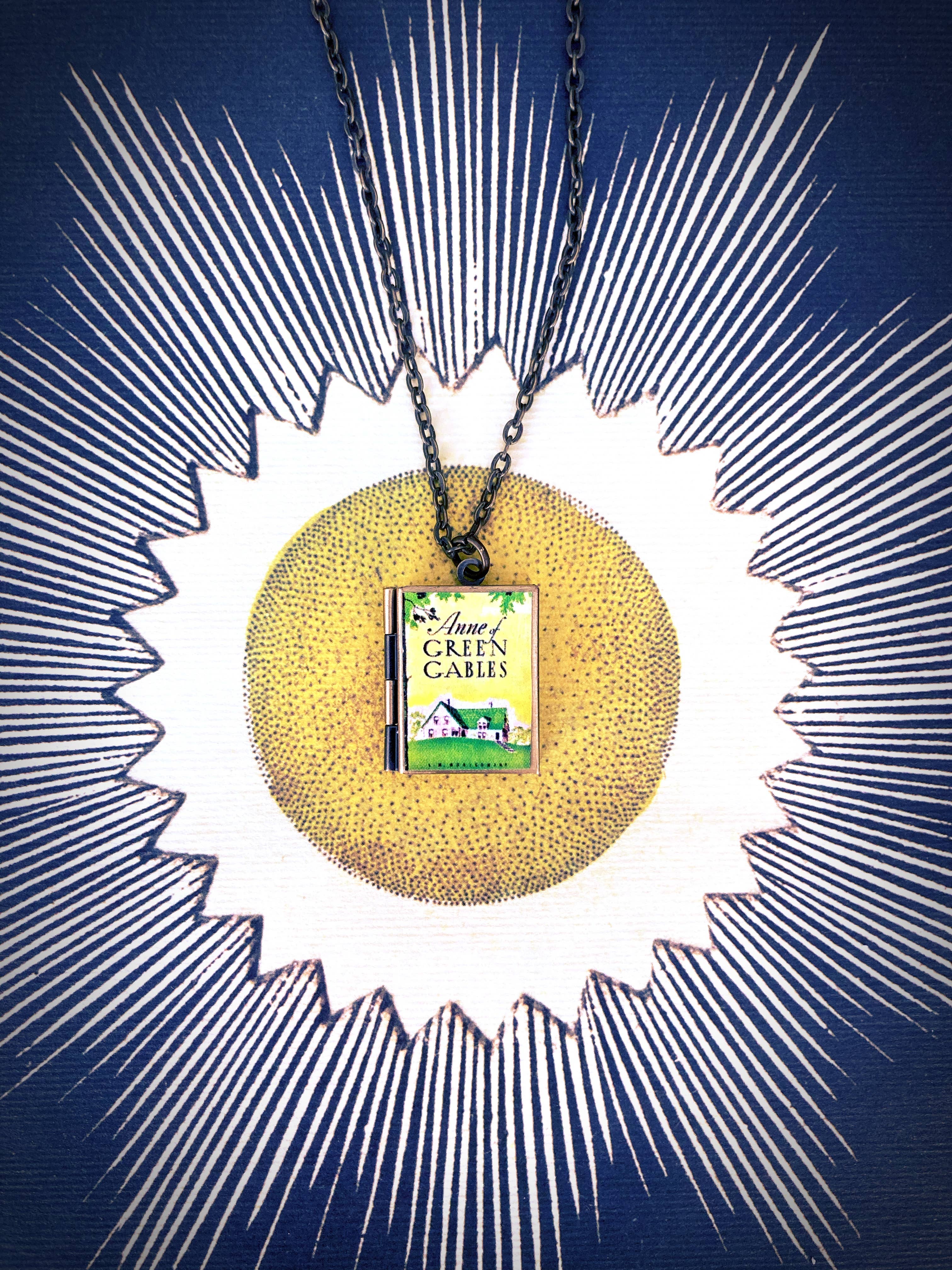 Book Locket Anne of Green Gables - Home: Bronze-Little Sprout
