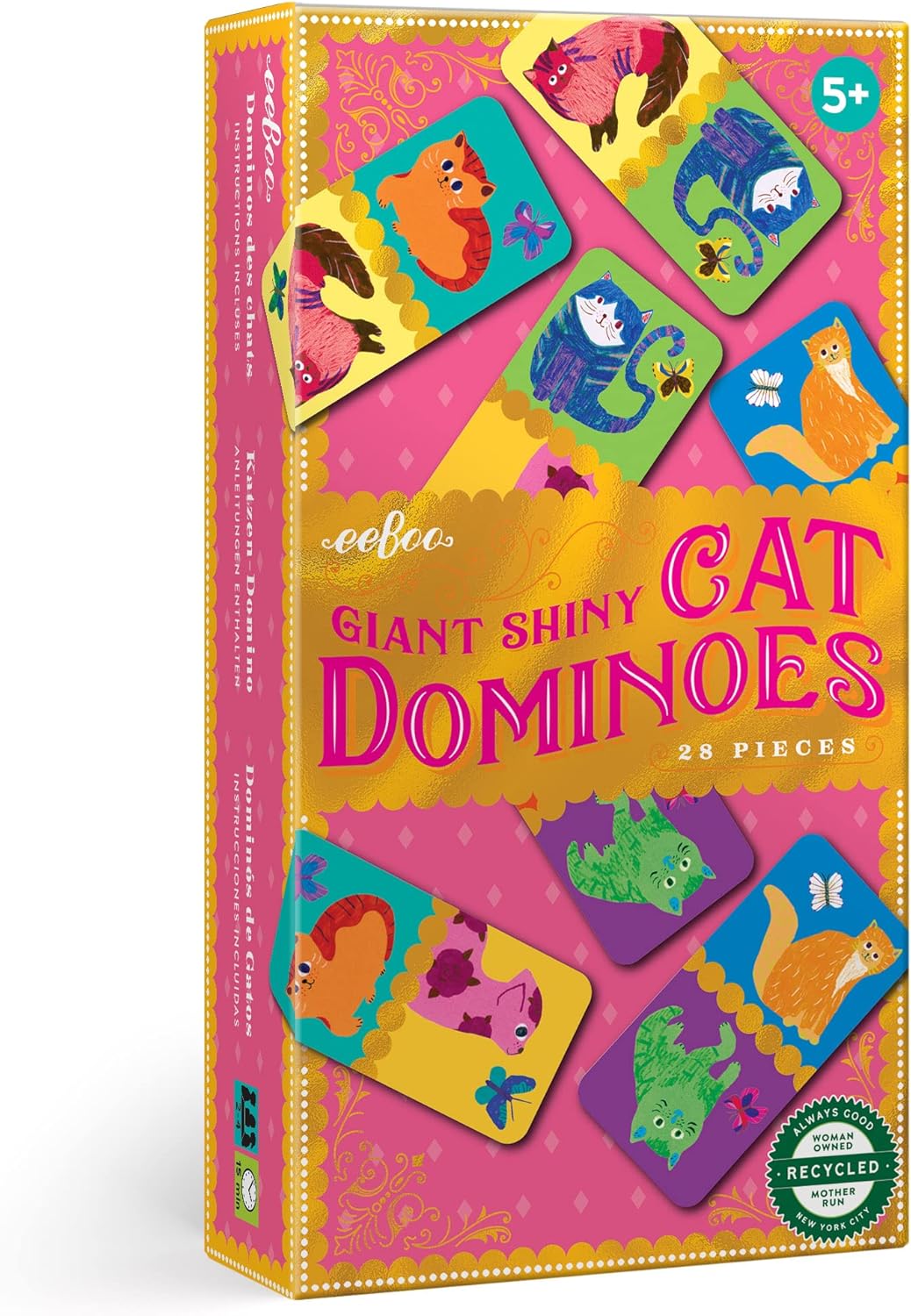 Giant Shiny Cat Dominoes-Little Sprout