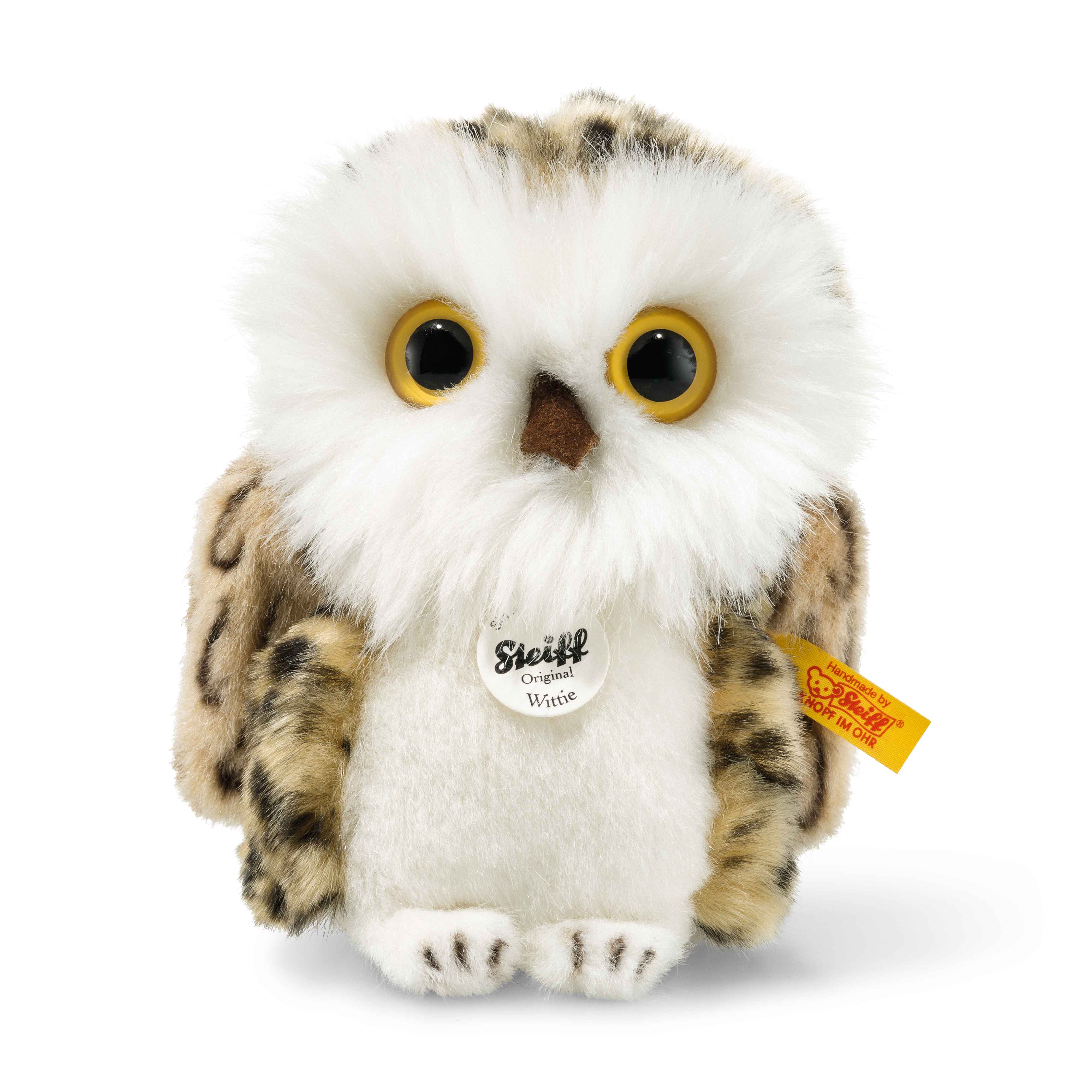 Wittie Owl Plush Toy, 5 Inches-Little Sprout