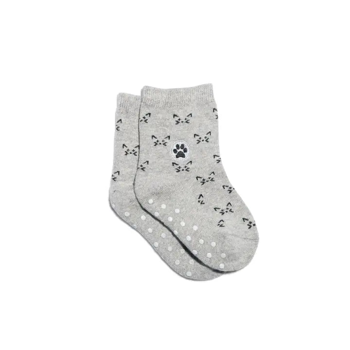 Kids Socks that Save Cats 1-3Y-Little Sprout
