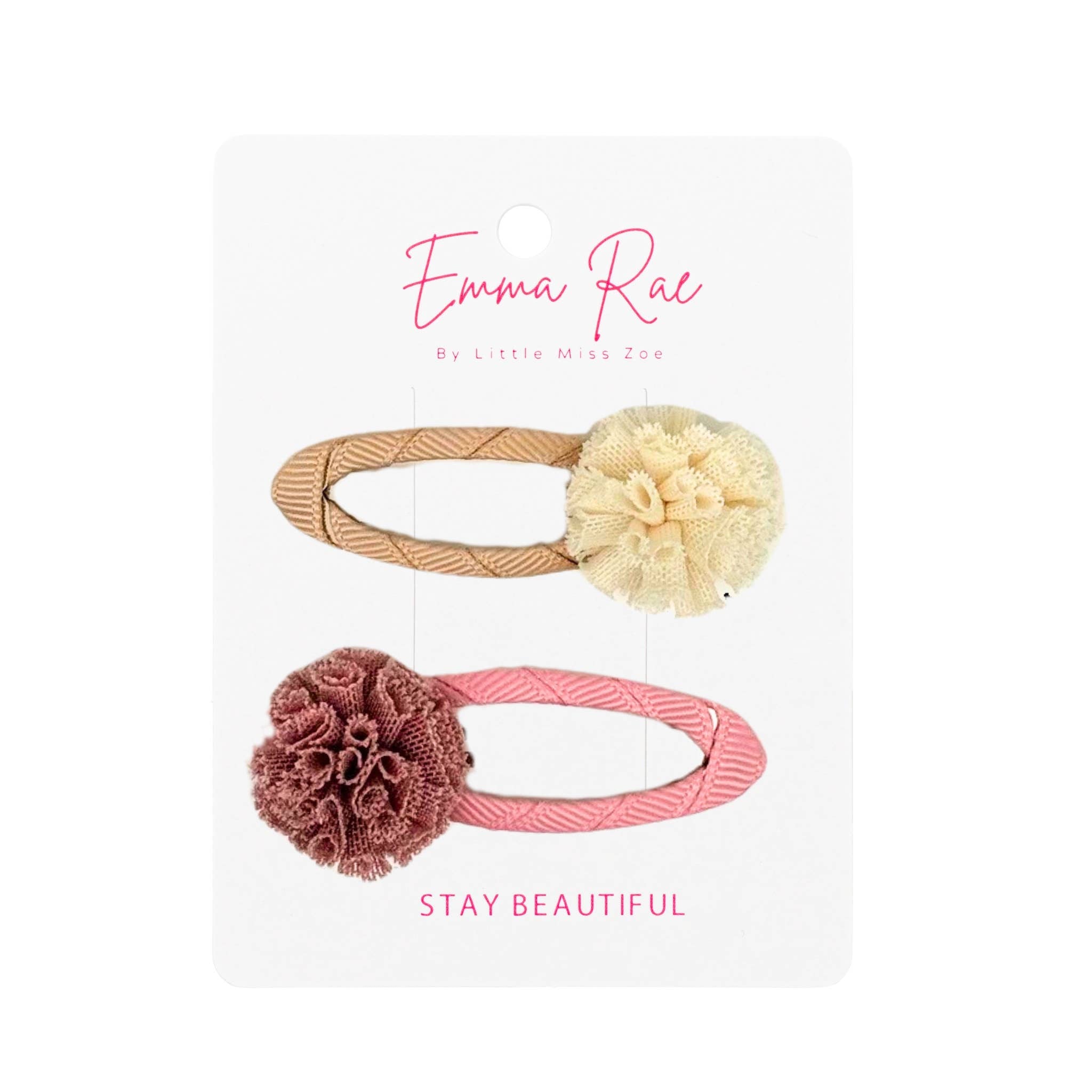 Mix and Match Hair Clip Pom Pom