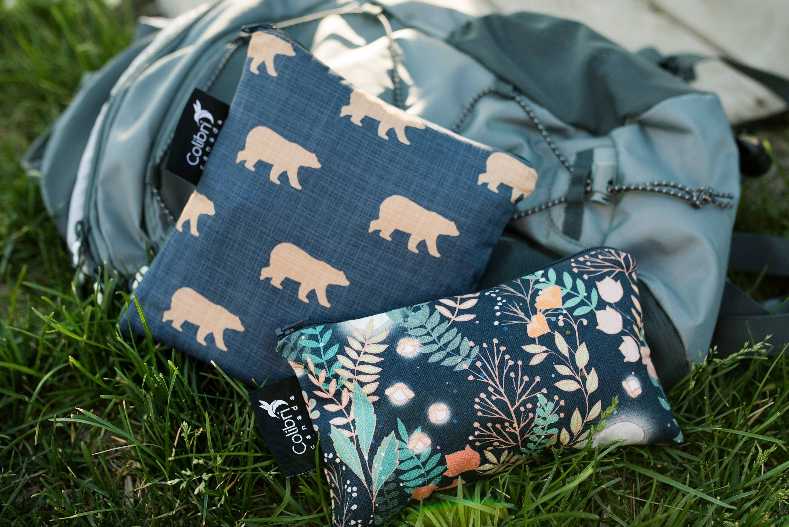 Bears Reusable Snack Bag - Large-Little Sprout