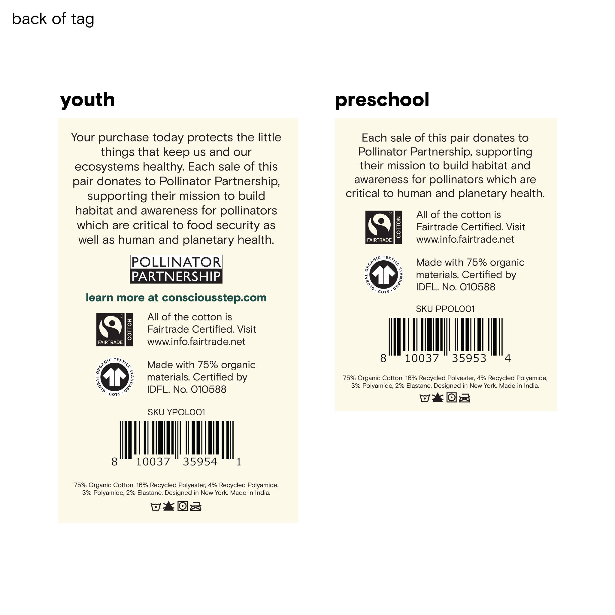 Kids Socks that Protect Bees: Preschool