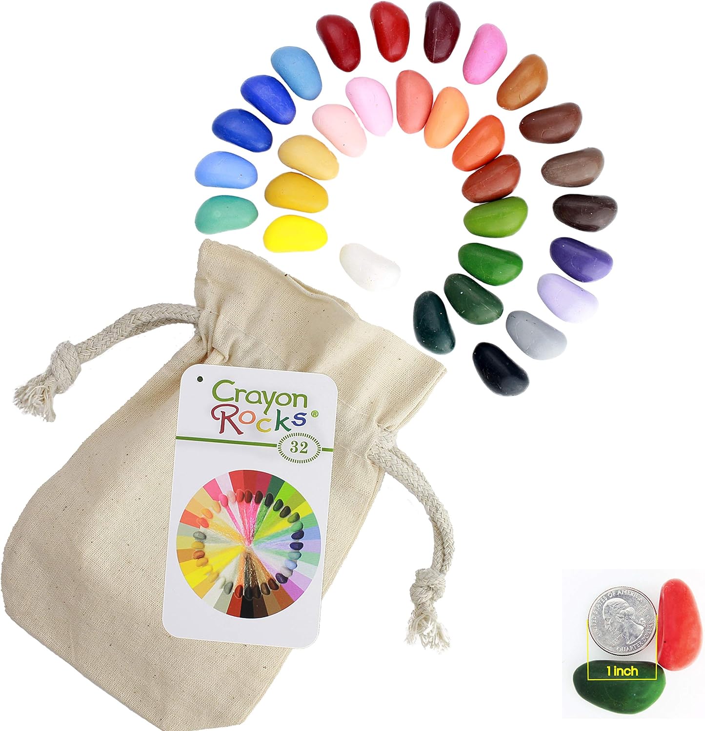 32 Color Muslin Bag-Little Sprout
