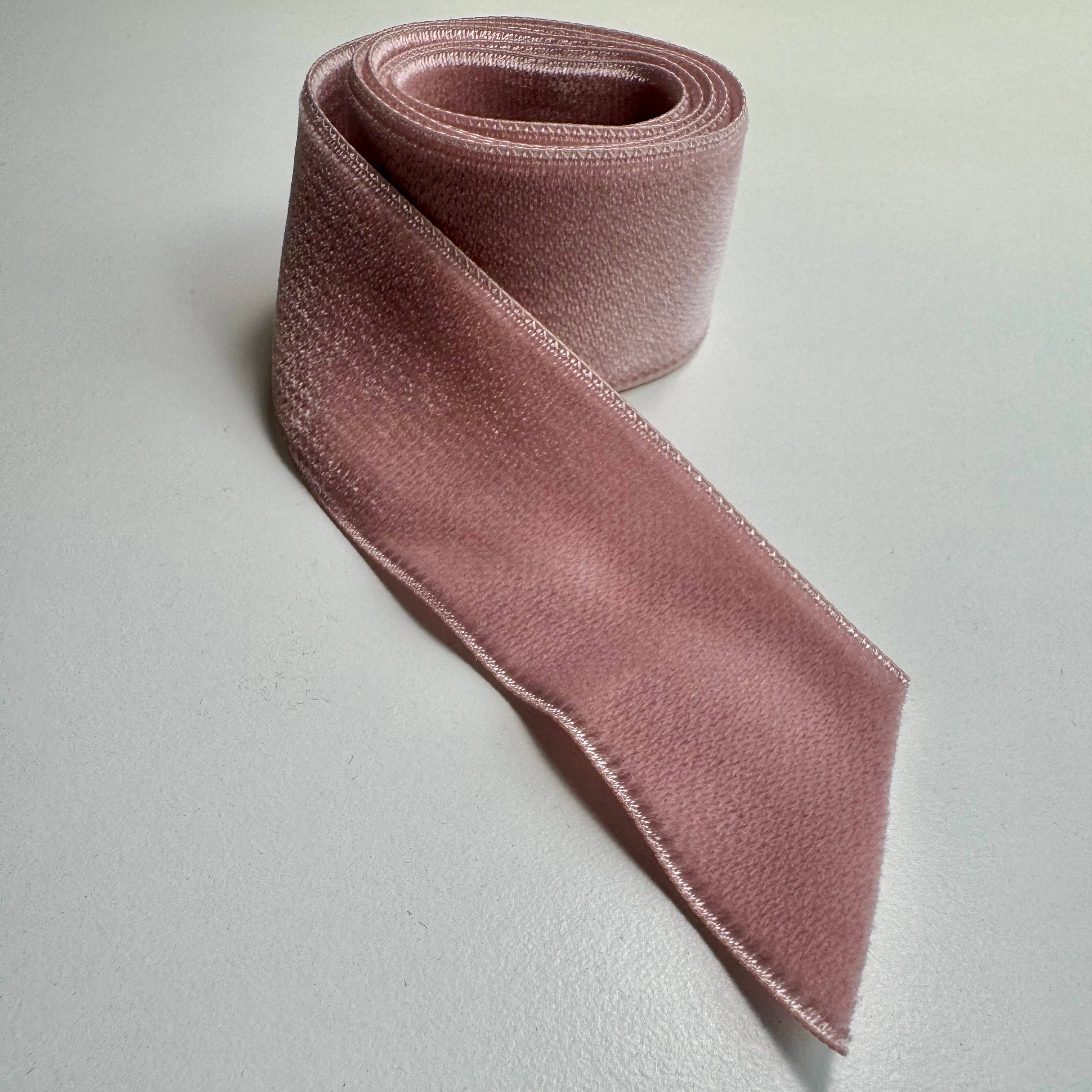 Velvet Hair Bows - Fall Vibes: Rose Gold-Little Sprout