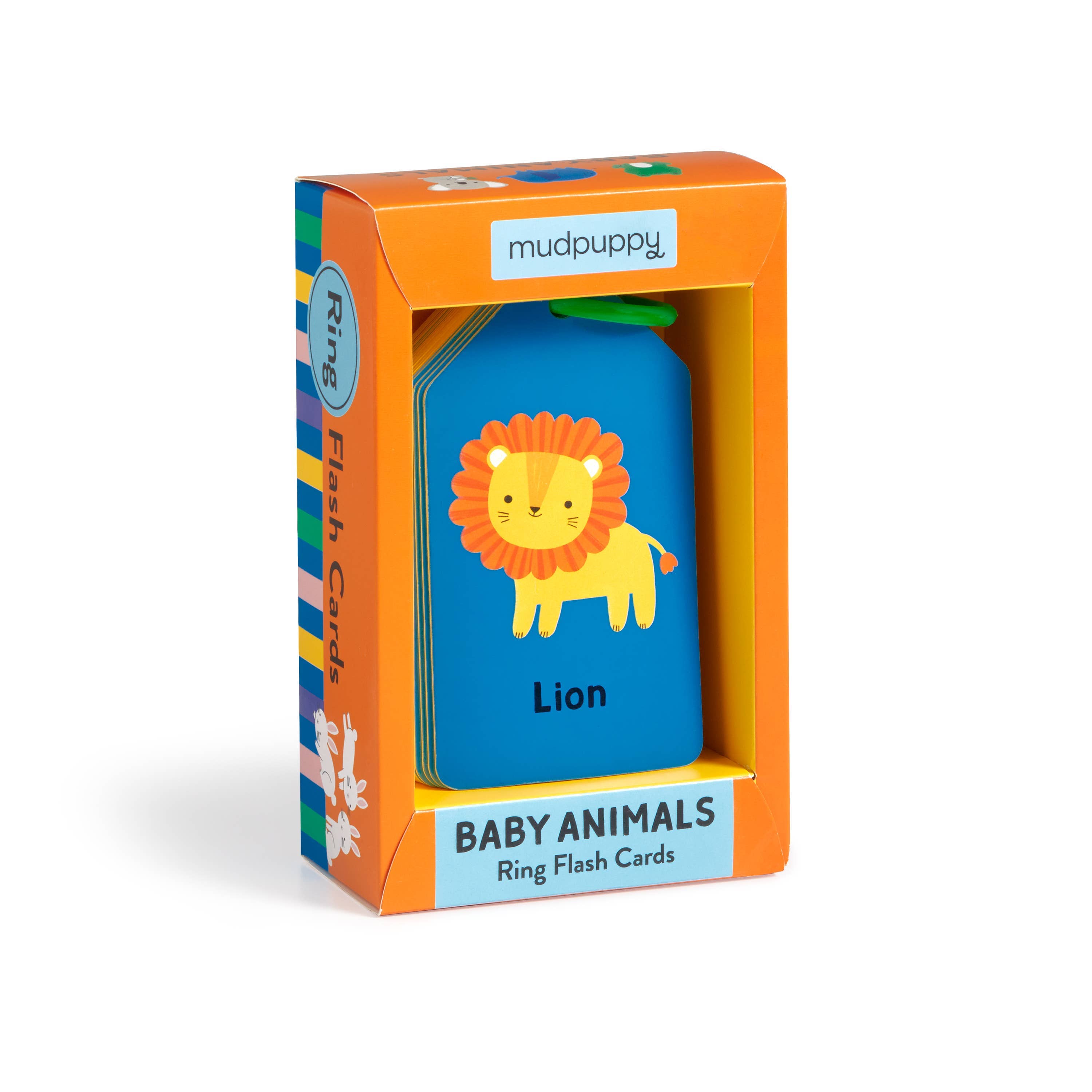 Baby Animals Ring Flash Cards-Little Sprout