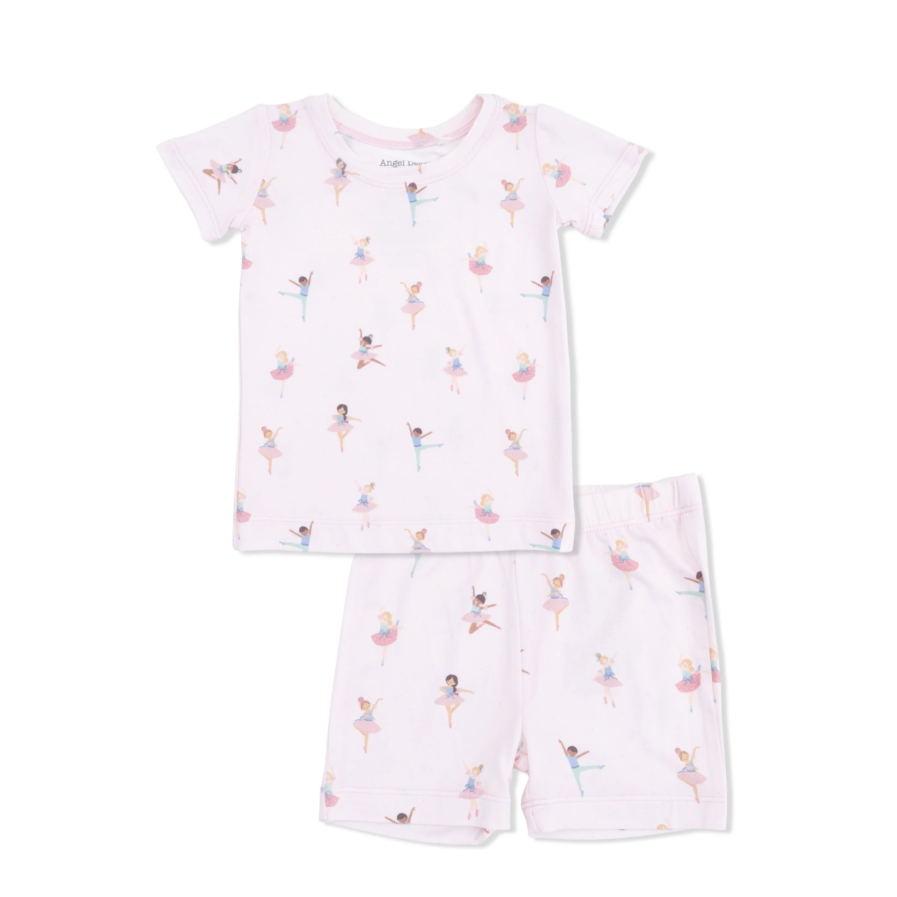 Angel Dear Loungewear Short Set Petite Ballet Little Sprout